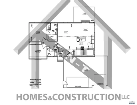 Floorplan - 627 Bull Run Dr, Box Elder, SD 57719 photo 1 of 1