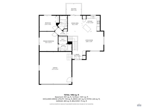 Floorplan - 6712 Cambridge Ct, Summerset, SD 57718 photo 2 of 2