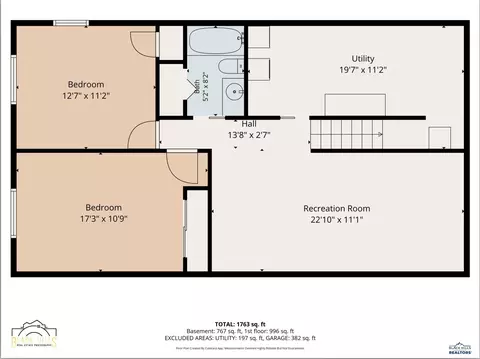 Floorplan - 6212 Northdale Dr, Black Hawk, SD 57718 photo 1 of 2
