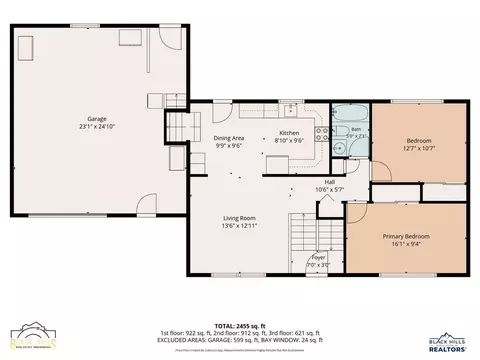 Floorplan - 12301 Ruby Rd, Black Hawk, SD 57718 photo 2 of 3