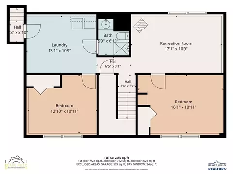 Floorplan - 12301 Ruby Rd, Black Hawk, SD 57718 photo 1 of 3