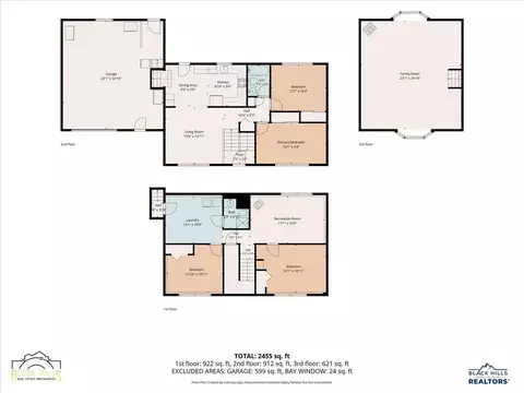 Floorplan - 12301 Ruby Rd, Black Hawk, SD 57718 photo 3 of 3
