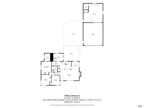Floorplan - 72 Fairgrounds Pl, Hermosa, SD 57744 photo 1 of 1
