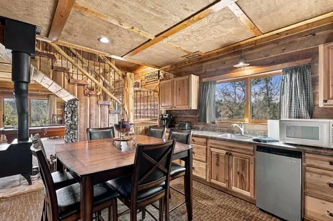 Dining - 11595 Farmer Rd #WHITE BUFFALO CABIN, Custer, SD 57730 photo 3 of 3