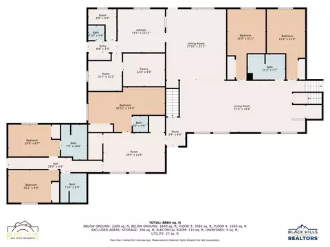 Floorplan - 1105 5th St, Sturgis, SD 57785 photo 2 of 4