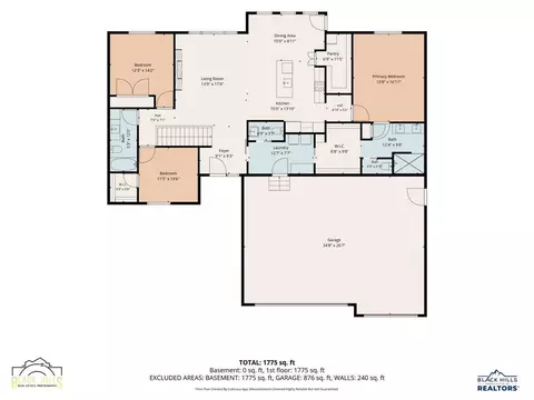 Floorplan - 13368 194th St, Vale, SD 57788 photo 1 of 3