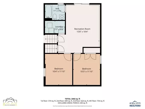 Floorplan - 6 Merry Ln, Spearfish, SD 57783 photo 3 of 5