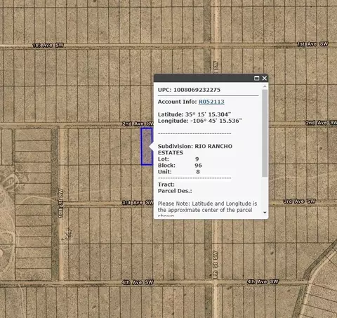 0000 2nd Ave SW, Rio Rancho, NM 87124