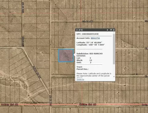 0000 8th Ave SW, Rio Rancho, NM 87124