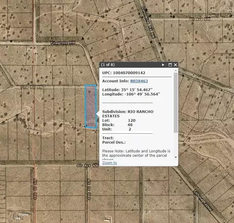 0 Fina Rd NW, Rio Rancho, NM 87124