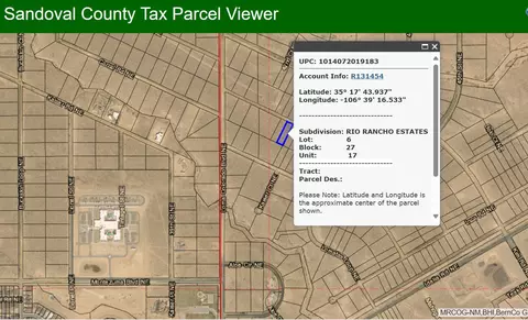 0 Corral Rd NE, Rio Rancho, NM 87144