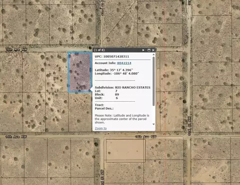 0000 15th Ave NW, Rio Rancho, NM 87144