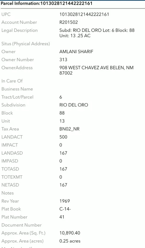 0 S Rio Del Oro Loop #6, Belen, NM 87002