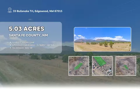33 Bullsnake Trl, Edgewood, NM 87015