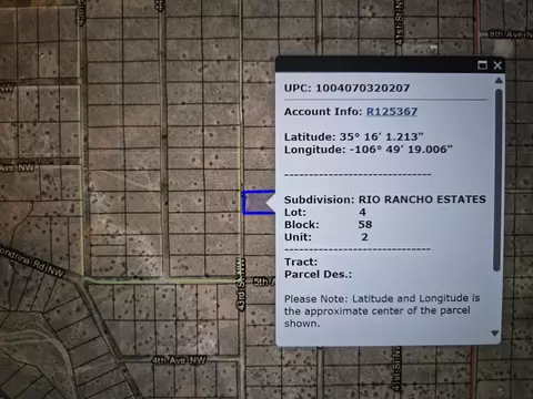 0 43rd St Nw Blk 58 UNIT 2, Rio Rancho, NM 87124
