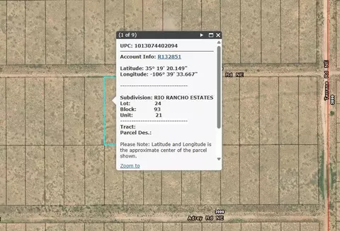 Evergreen Road Ne, Rio Rancho, NM 87144