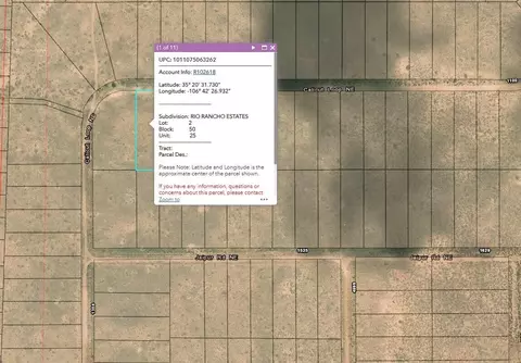 L2 B50 U25 Calicut Loop Ne, Rio Rancho, NM 87144