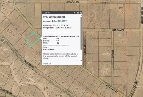 Balso Rd Nw Nw, Rio Rancho, NM 87144