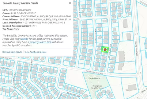 3920 Bryan Ave NW, Albuquerque, NM 87114