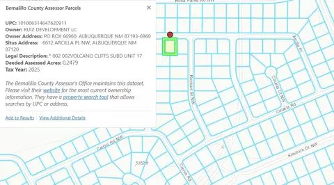 6 Lots Arcilla Pl NW, Albuquerque, NM 87120