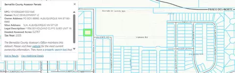 2 Prime Lots Volcano Clfs, Albuquerque, NM 87120