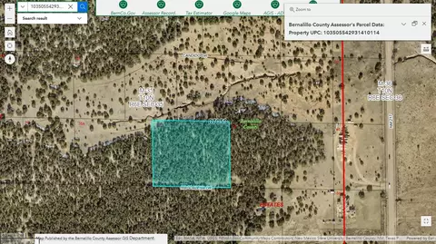 lot S 37a3839 Cerro Verde Ests, Tijeras, NM 87059