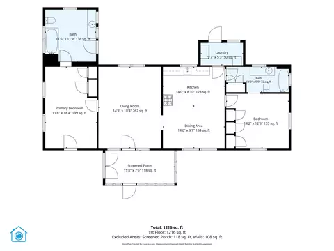 Floorplan - 116 Thomas Ranch Rd, Datil, NM 87821 photo 1 of 1