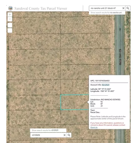 Unser Unit 21 Block 47 Lot 16 Boulevard NE #21, Rio Rancho, NM 87144
