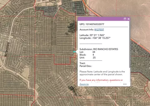 5 Lot Package U25, Rio Rancho, NM 87144