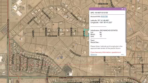 46 Th Ne - Chamiza Estates St, Rio Rancho, NM 87144
