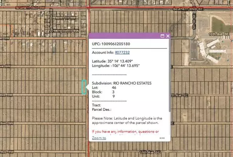 Rio Rancho Est U9 B3 L46, Rio Rancho, NM 87124