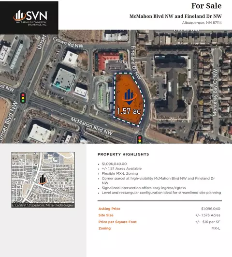 Nwc Mcmahon & Fineland - Mx-l, Albuquerque, NM 87114