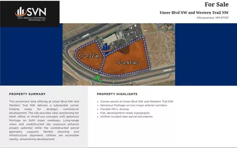 Nec Unser & Western Trail Nw, Albuquerque, NM 87120