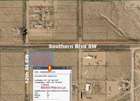Se Corner Southern Blvd & 12th Street Sw, Rio Rancho, NM 87144