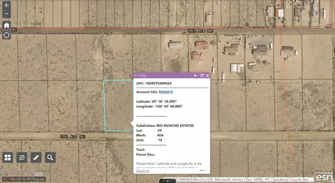 Sub Rio Rancho Estates Lot 29, Rio Rancho, NM 87144