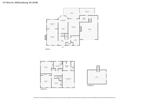 Floorplan - 117 Nice Dr, Williamsburg, VA 23188 photo 1 of 3