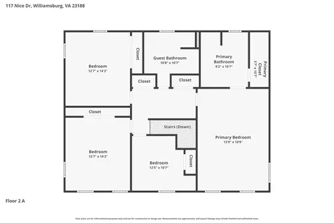Floorplan - 117 Nice Dr, Williamsburg, VA 23188 photo 3 of 3
