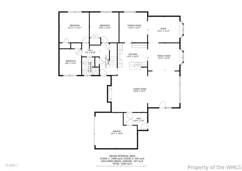 Floorplan - 8 Tom Jones Ct, Hampton, VA 23666 photo 4 of 5