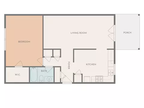 Floorplan - 1184 Jamestown Rd #23, Williamsburg, VA 23185 photo 2 of 4