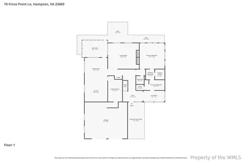 Floorplan - Undisclosed, Hampton, VA 23669 photo 1 of 2